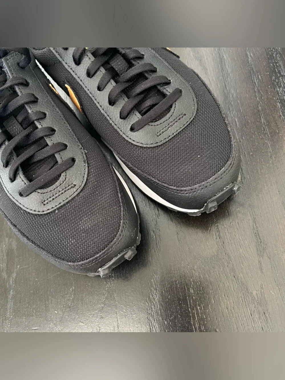✔️GUC✔️NIKE Daybreak 'Black Metallic Gold'